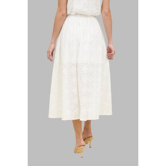 Bridget Eyelet Skirt - Picture 2 of 5